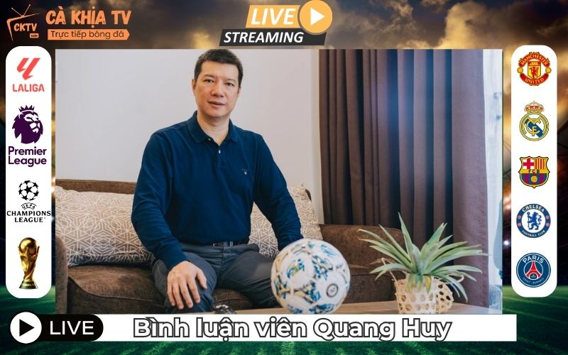 BLV Quang Huy - Giọng Bình Luận Giàu Chiều Sâu Của Bóng Đá Việt Nam