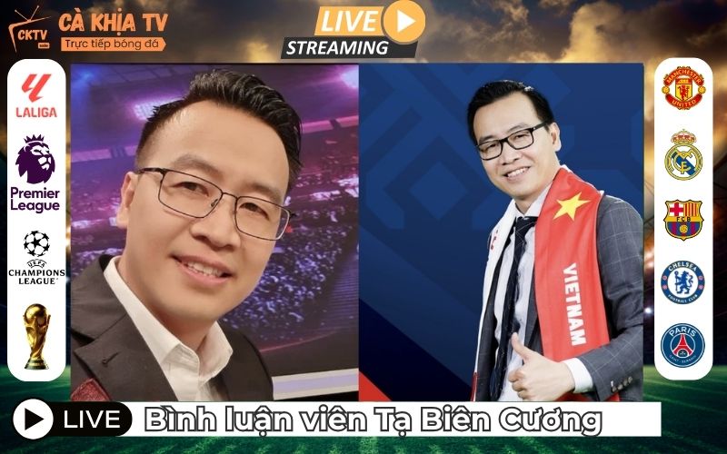 BLV Tạ Biên Cương – Giọng Bình Luận “Đặc Sản” Của Bóng Đá Việt Nam