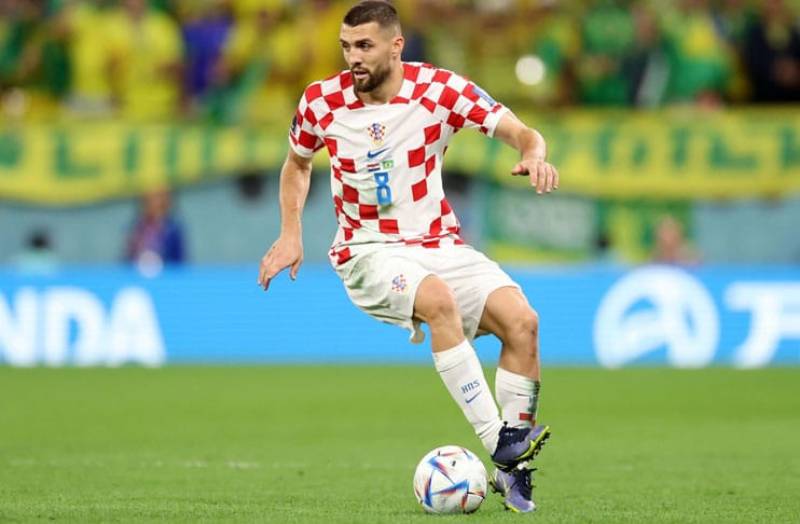Kovačić trong màu áo đội tuyển Croatia