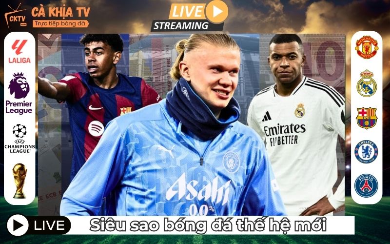 Những Siêu Sao Bóng Đá Thế Hệ Mới 2025–2026