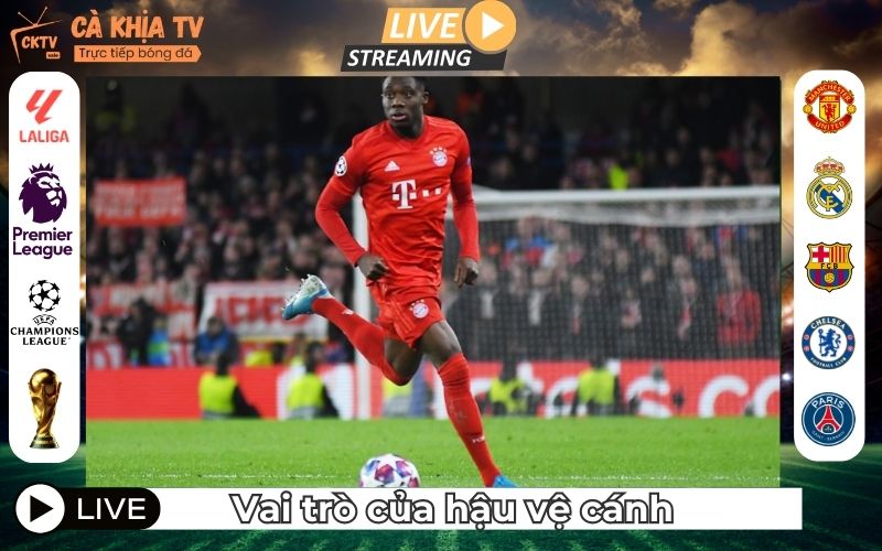 Vai Trò Của Hậu Vệ Cánh Trong Bóng Đá Hiện Đại