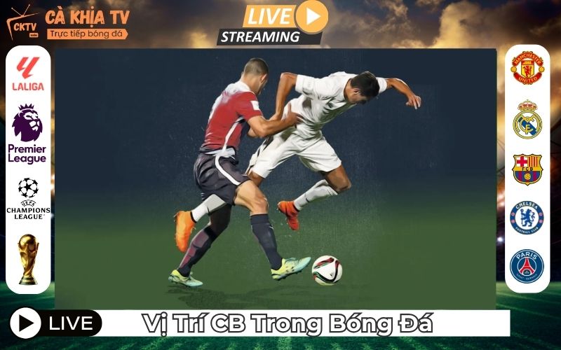 Vị Trí CB Trong Bóng Đá – Trái Tim Của Hàng Phòng Ngự Hiện Đại